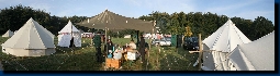 Panorama unseres ersten eigenstndigen Lagers (am Morgen des ersten Tages)